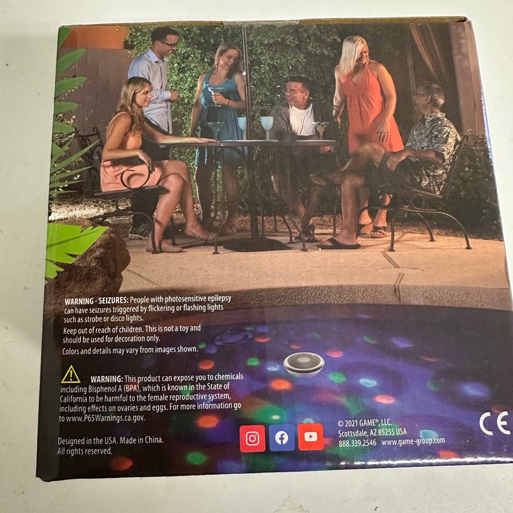 Brand New Underwater Light Show Solar Deluxe - Multicolor - Picture 4 of 7